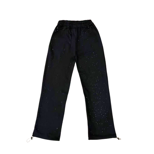 VYBES Rhinestone Sweatpants | Bling Joggers & Lounge Pants