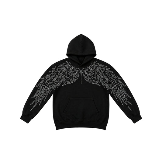 VYBES Angel Wings Hoodie