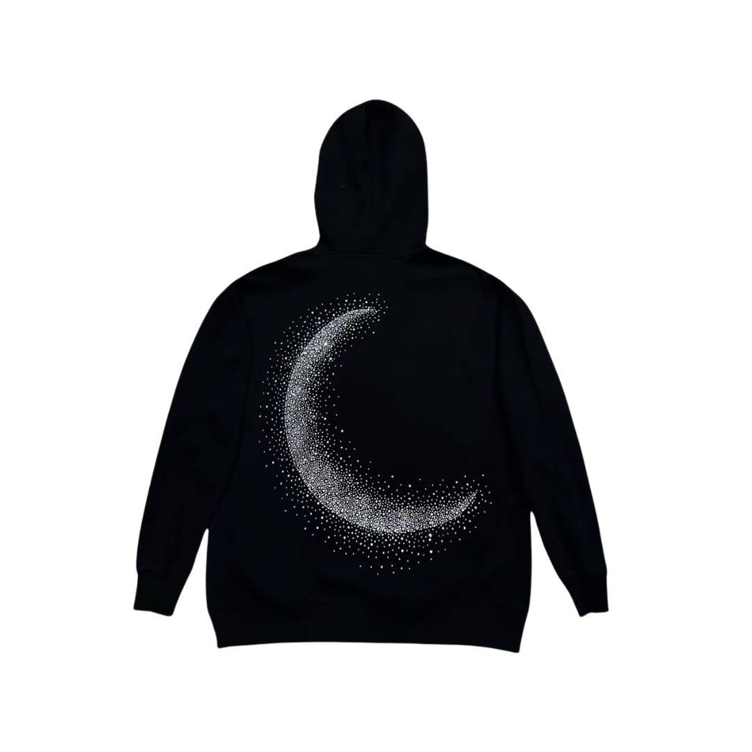 VYBES Rhinestone Galaxy Crewneck | Comfort & Style