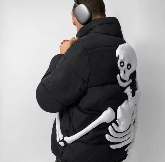 VYBES Skelly Puffer