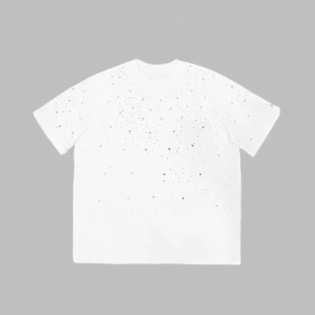 VYBES Big Rhinestone Tee | Streetwear Style & Urban Fashion