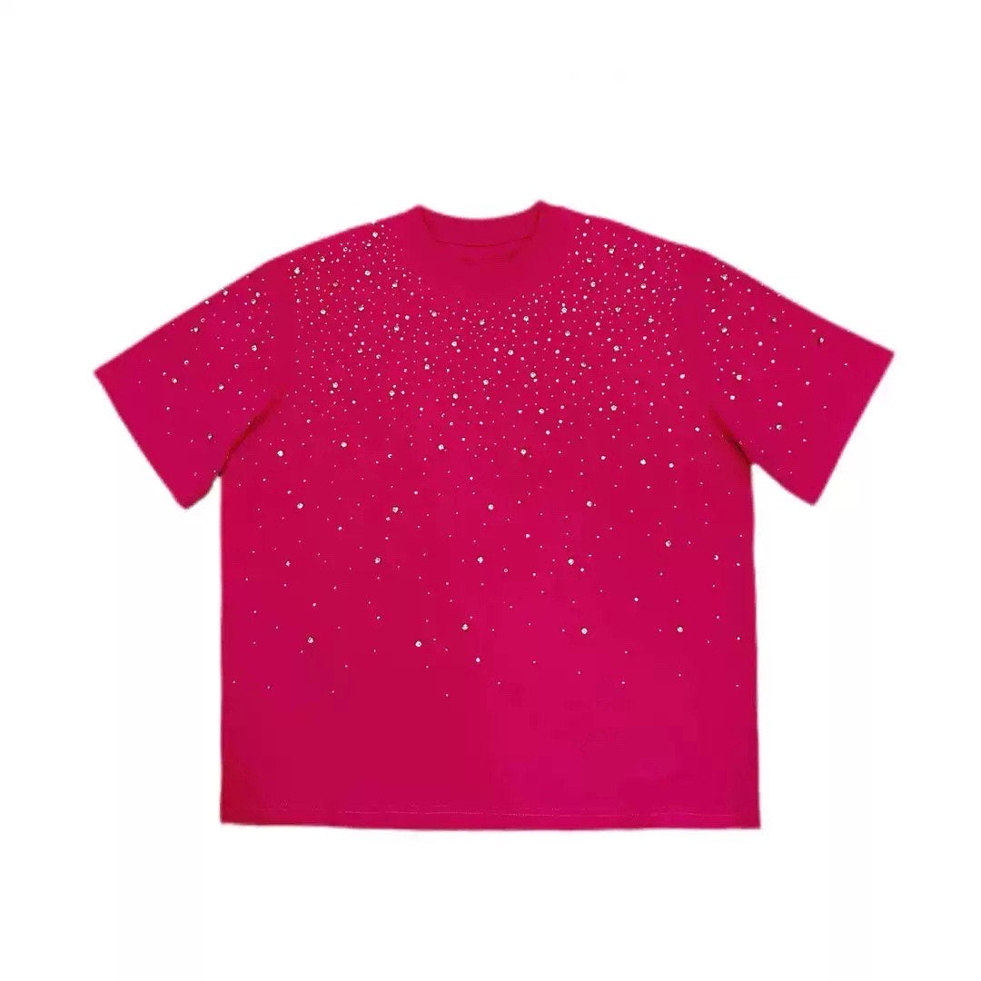 VYBES Big Rhinestone Tee | Streetwear Style & Urban Fashion