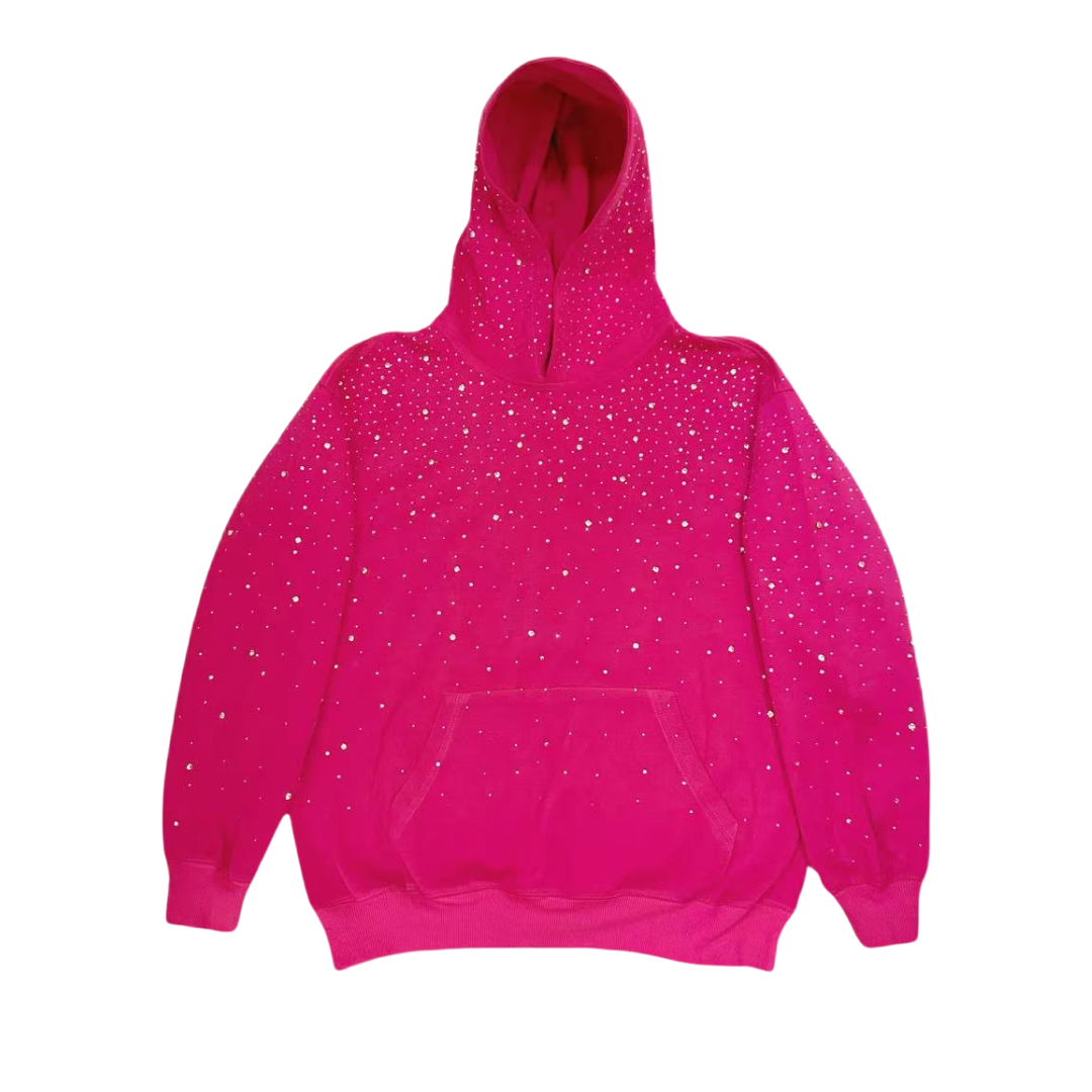 トップス VYBES Rhinestone Galaxy Hoodie VYBES Rhinestone Galaxy Hoodie | Sparkling Style & Comfort